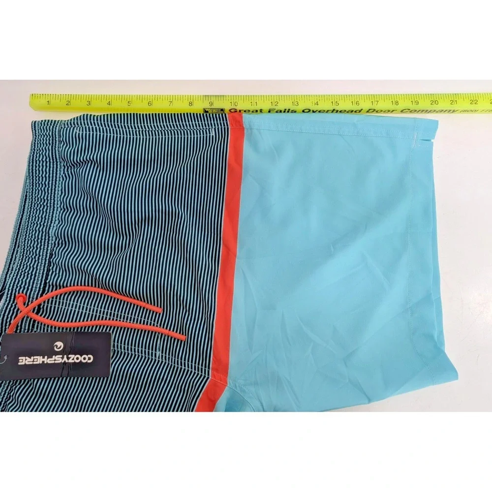 CoozySphere Mesh Lined Boad Shorts Stretch Swim Trunks - Men's size XXL